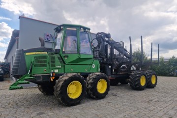 John Deere 1210E Sztywna kabina Import Niemcy